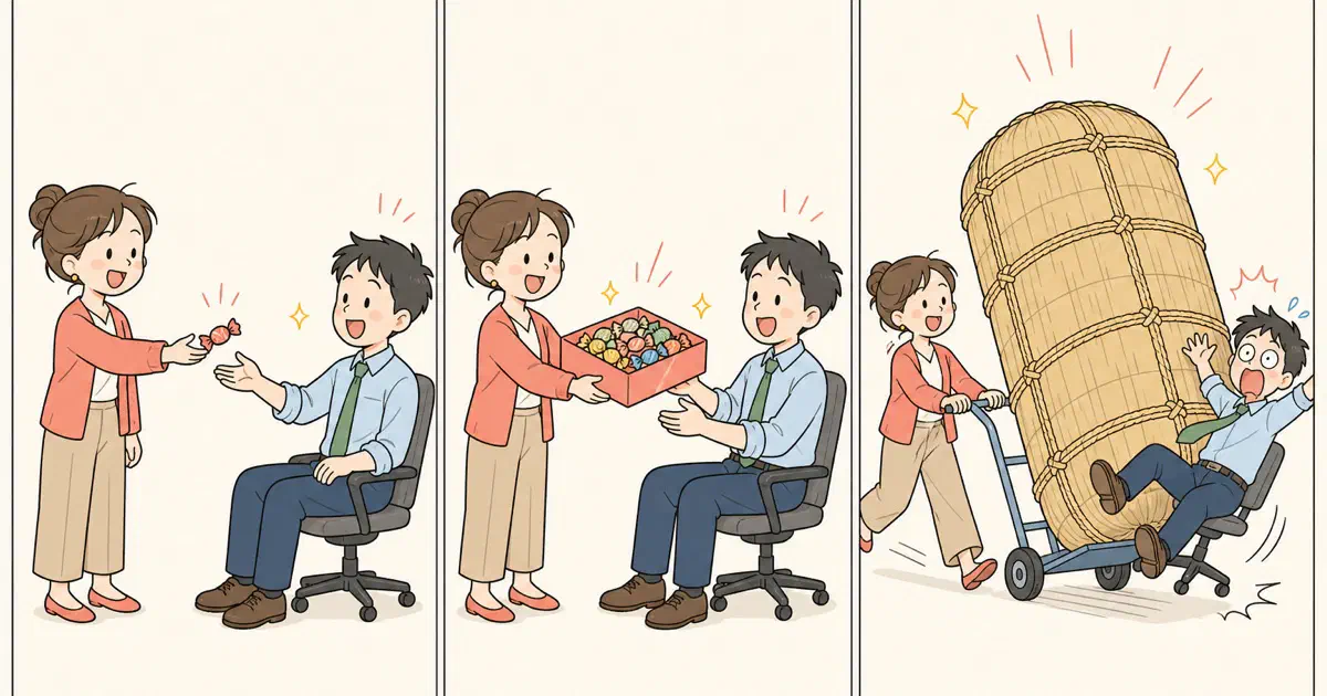 エスカレートパターン｜覚えているうちに、畳みかける